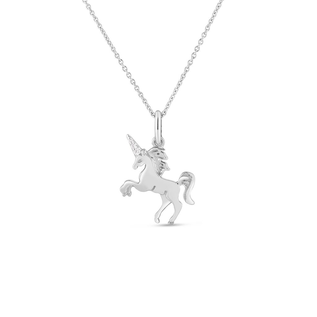 18k gold new arrivals unicorn necklace